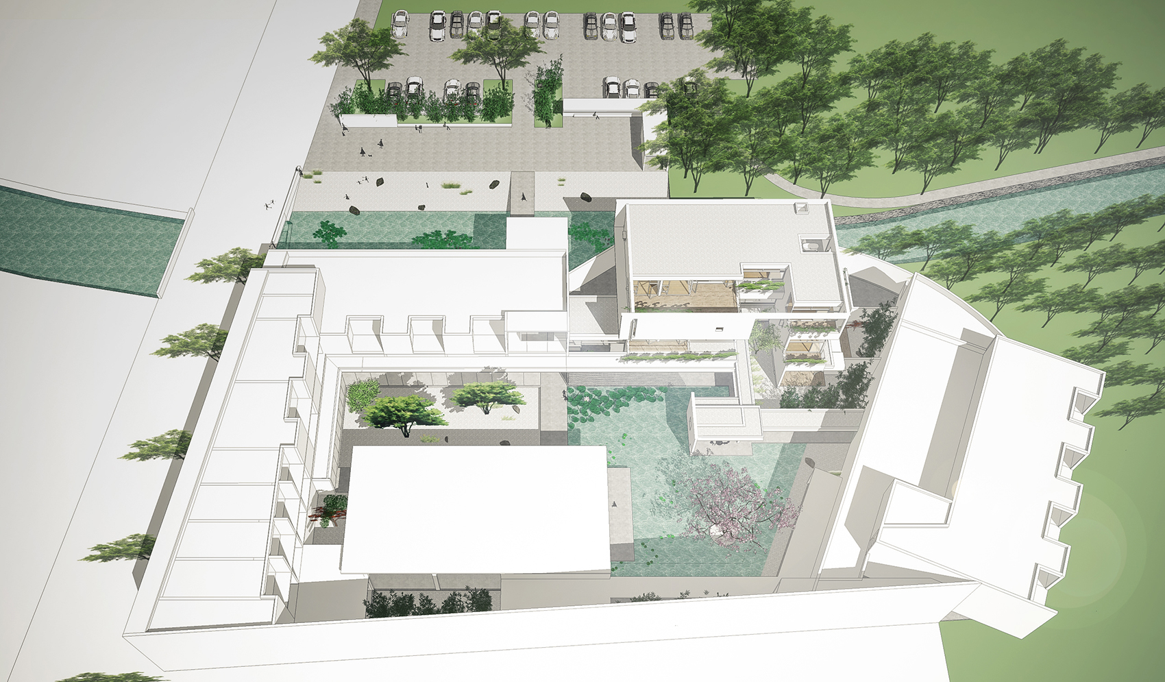 3-01 水庭園  Water garden  ?柯笠建筑 Atelier LI.jpg