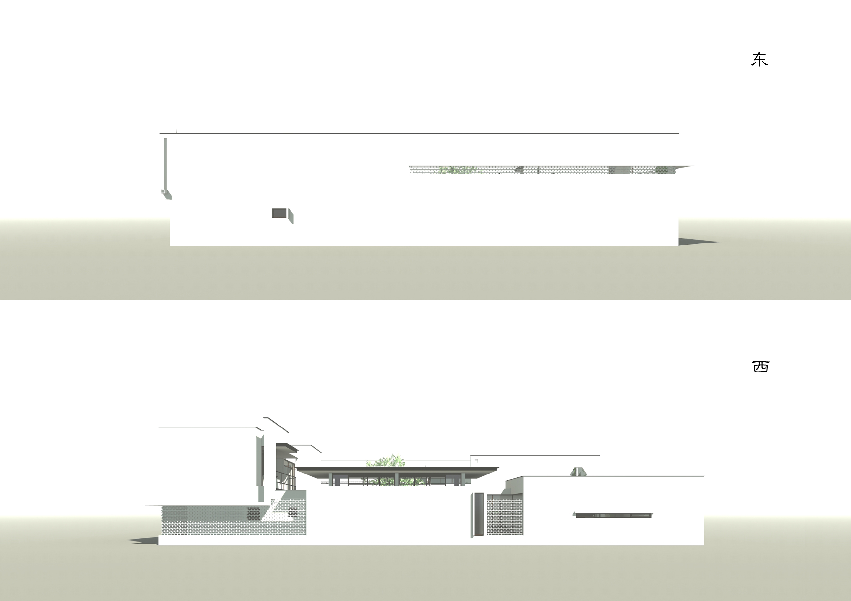 1-13 東、西立面 East elevation and west elevation.jpg