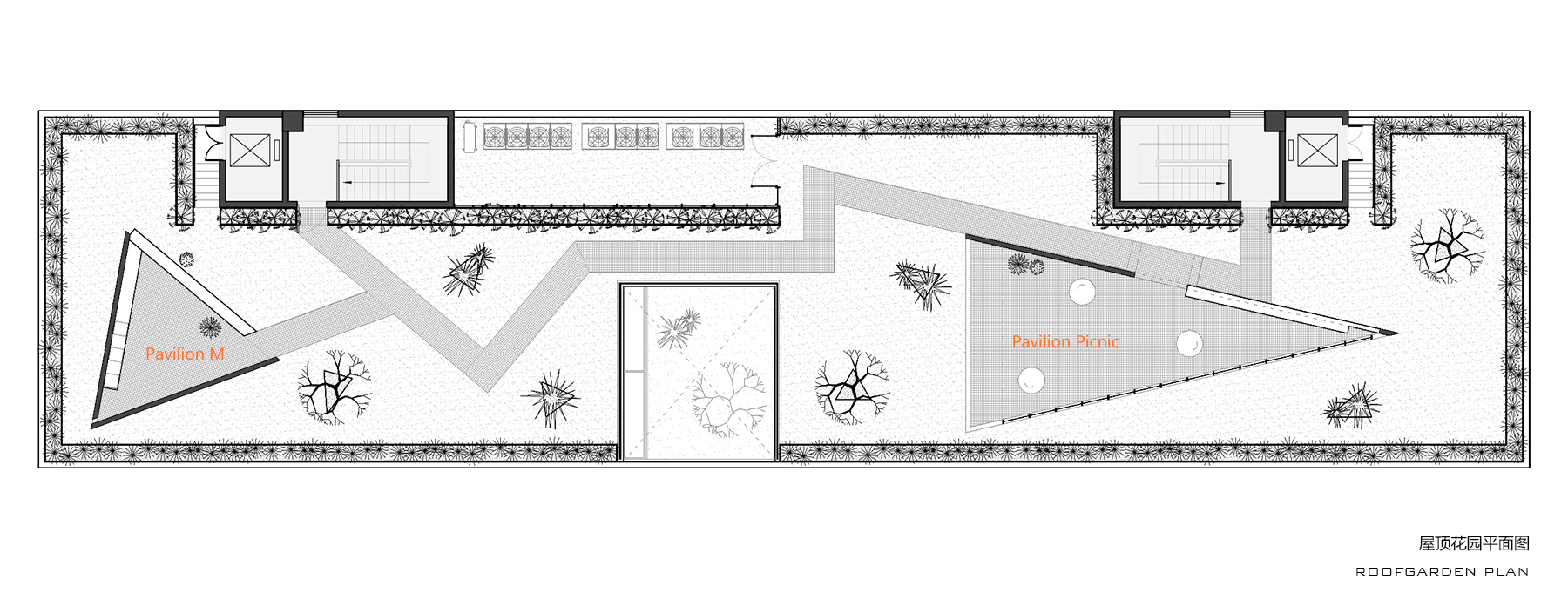 4-10 屋頂花園平面圖  Roof garden plan  ?柯笠建筑 Atelier LI.jpg