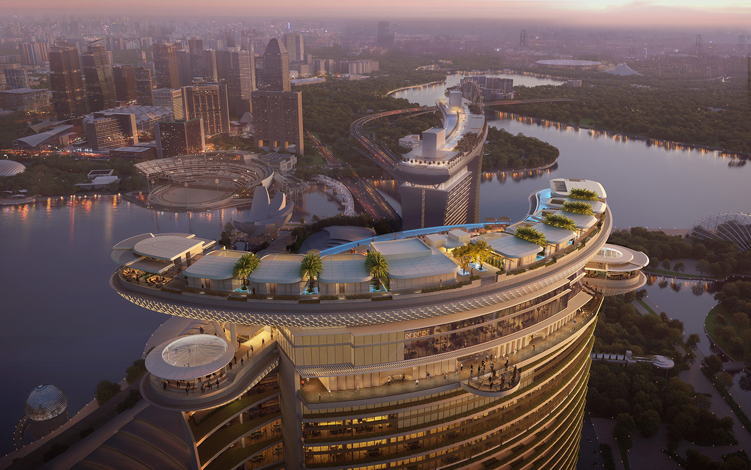 The revolutionary Skyloop from an aerial perspective that highlights the distinct design of its twin wings (1)_credit to Safdie Architects.jpg
